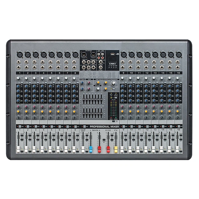 16 Channel Powered Mixer